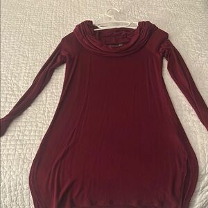 🌿Anthropologie matty Burgundy Long Sleeve sweater - size XS🌿